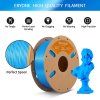 ERYONE 1.75mm High Speed PLA+ 3D Printing Filament 1kg Azure Blue