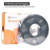ERYONE Galaxy Sparkly Glitter PLA Filament for 3D Printer 1.75mm Tolerance 0.03mm 1kg(2.2LBS)/Spool - Black