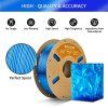 ERYONE High Speed PETG Filament, 1kg - Transparent Blue