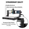 CNC 3-osová gravírka s 15W laserom 300×180×45mm offline ovládač GRBL