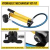 Hydraulický dierovač 10 t, 6 matric 1,3–5,1 cm pre kovové potrubie