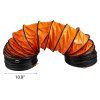 Ohybná pvc hadica 25FT pre 10 inch výfukový ventilátor a odsávač