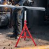 Stojan na rúry s v-hlavou nastaviteľný 71.1–132.1 cm 2500lbs skladací