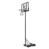 Basketbalový kôš so stojanom, výška 4-10 ft, 44 inch, kolieska
