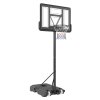 Basketbalový kôš so stojanom, výška 4-10 ft, 44 inch, kolieska