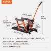 Hydraulický zdvihák na motocykel, atv a dirt bike nosnosť 680.4 kg