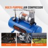 Kompresor 12V s nádržou 1.6 Gallon/6 L, 120 psi pre trúby a pneumatík