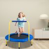 Mini trampolína pre deti 91.4 cm skladacia s penovým madlom 3+ rokov