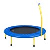 Mini trampolína pre deti 91.4 cm skladacia s penovým madlom 3+ rokov