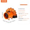 Prenosný valcový odťahový ventilátor 304.8mm 367W 2574CFM 10m hadica
