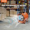 Prenosný valcový ventilátor 304.8mm, 5m hadica, 367W, 2574CFM