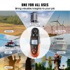 Ručný anemometer Bluetooth, digitálny, 14℉-140℉, LED displej