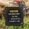 Súprava automatického rozdeľovacieho relé 12V, 140AMP VSR, 5m pre auto