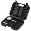 Tester kompresie dieselového motora 0-1000 psi, 18 dielov, adaptéry
