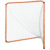 Lacrosse bránka 6'×6' oceľový rám, prenosná, s taškou, oranžová