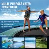 Nafukovacia vodná trampolína 10ft, 3-stupňový rebrík, elektrická pumpa