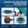 Nafukovacia vodná trampolína 12ft s 3-stupňovým rebríkom a pumpou