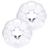Nafukovacie sumo lopty 2 ks 4FT/1.2M, 0.8mm pvc pre dospelých