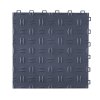 Prepojiteľné podlahové dlaždice 12×12×0.53 inch, 50 ks, grafitové