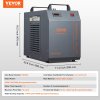 Vodný chladič pre CO2 laser CW-5202 s kompresorom, nádrž 7 l, 18 l/min