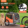 Voziček pre psa na bicykel, nosnosť 66 lbs, skladací rám, odrazky