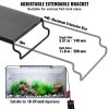 Akvarijné svetlo 18W plné spektrum s lcd stmievateľné, časovač 18"-24"