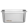 Gastronádoba 1/3 veľkosť, 0.8mm nerez, 6" hlboká, s vekom, 8 ks