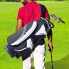 Golfový vak na vozík s 14 priehradkami 36” nylon, viac vreciek