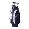 Golfový vak na vozík s 14 priehradkami 36” nylon, viac vreciek