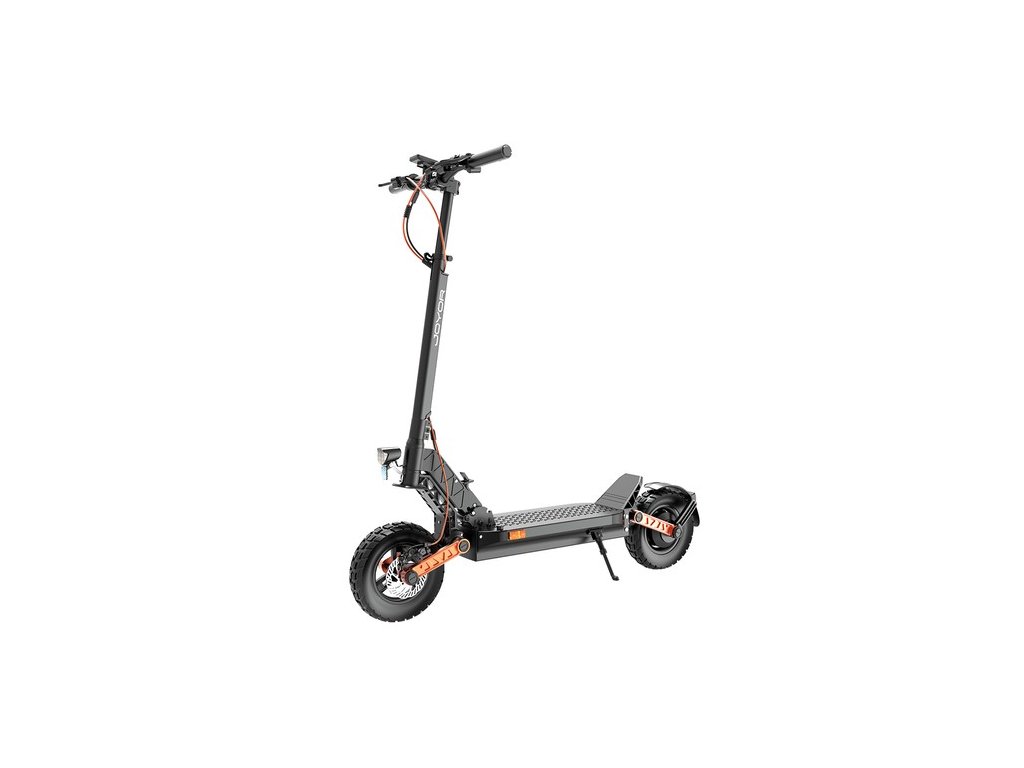 JOYOR S5 Pro 10-inch Electric Scooter with ABE Certification, 48V 26Ah Battery, 500W Motor, 25km/h 70-100km Range Cruise Control Color Display Dual Disc Brake - Black