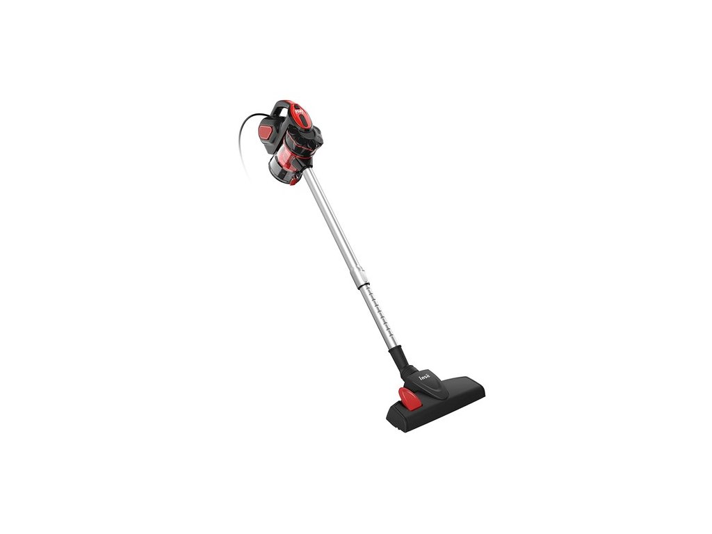 INSE I5 Corded Handheld Vacuum Cleaner 18Kpa Suction 600W Motor 1L Dust Cup for Wood Floor, Carpet, Stair, Curtain, Car, Furniture - Red