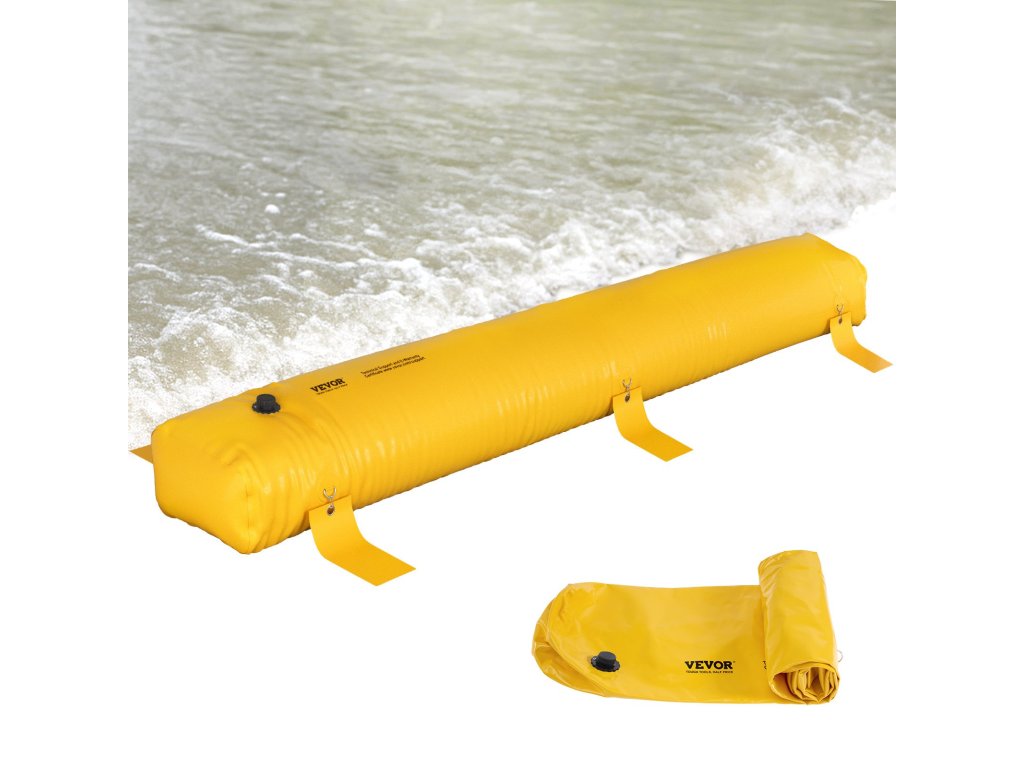 Protipovodňová bariéra 3.66 m×51 cm, pvc, opakovane použiteľná