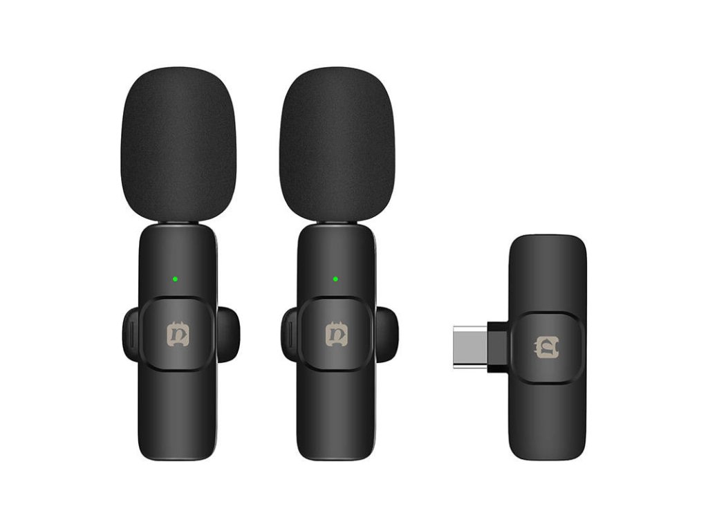 Puluz PU3151B Lavalier Type C vezeték nélküli mikrofon