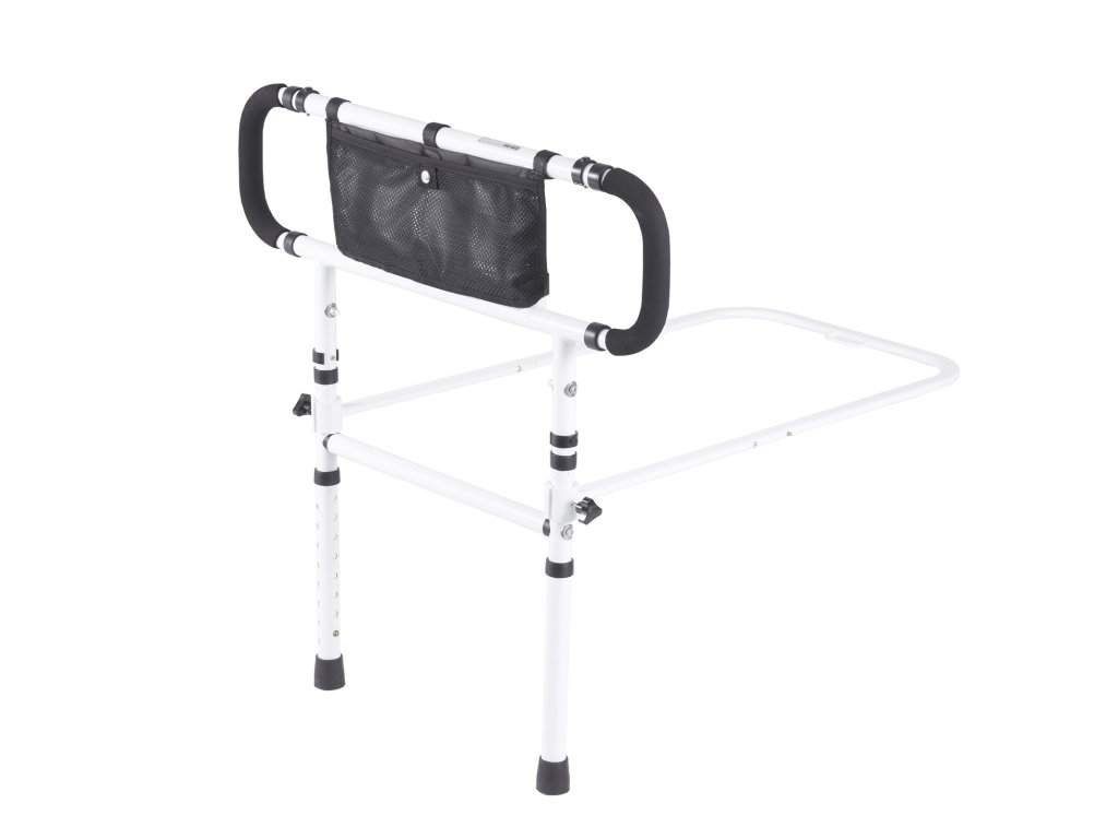 Oporná lišta na posteľ, 180° sklápateľná, nosnosť 204,12 kg, 4 polohy