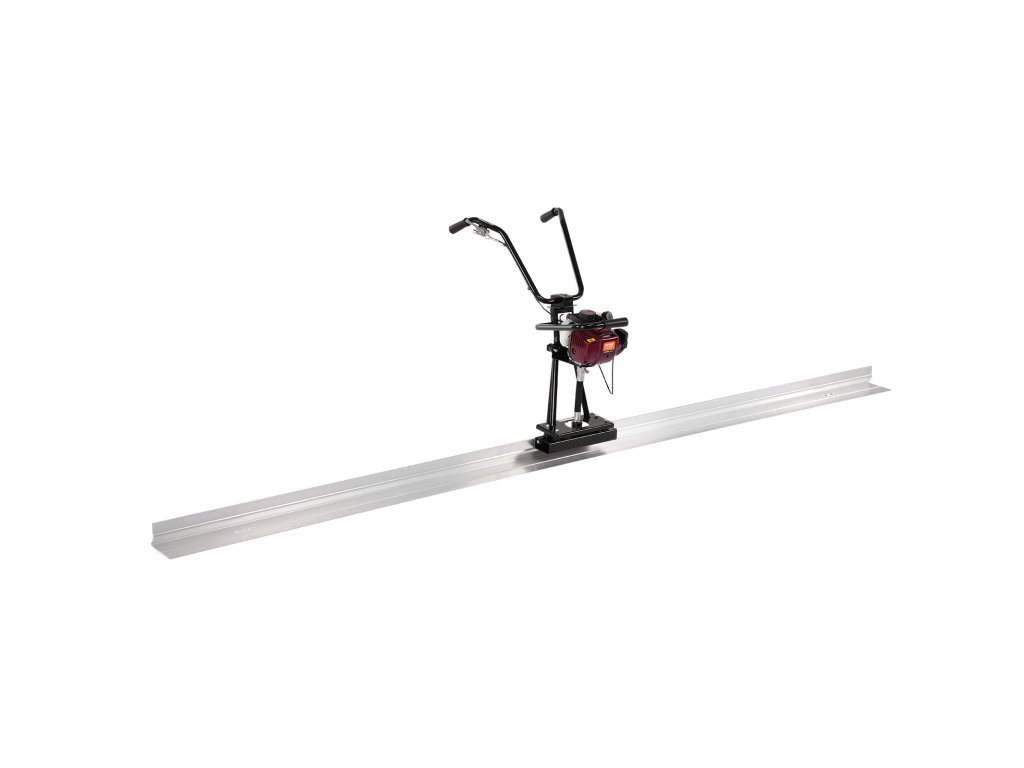 Vibračná lišta na betón 4 ft hliníková, 4-taktný motor 6500 rpm