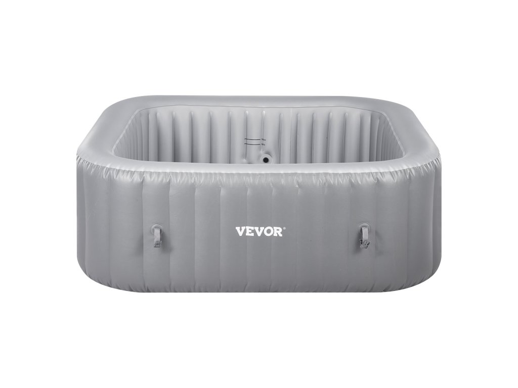 Nafukovacia vírivka 4–6 osôb, 1850×660 mm, 130 trysiek, filter a kryt