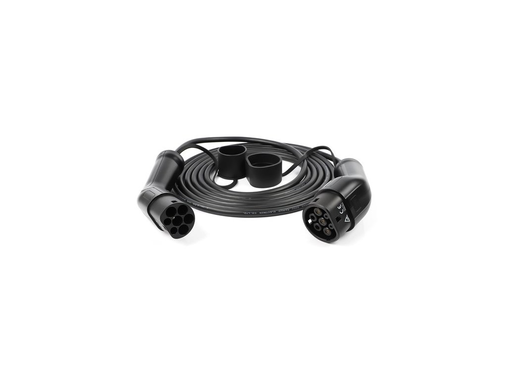 ANDAIIC Mode 3 EV Charger Cable Type 2 to Type 2 IEC62196 16A 3 Phase 5m Length