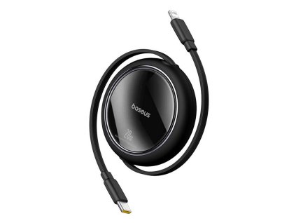 Baseus Free2Pull USB-C–iP 20 W-os USB-kábel 1 m (fekete)