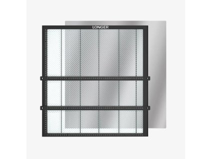 Longer 500x500 laserová podložka s uchytením materiálu (1)