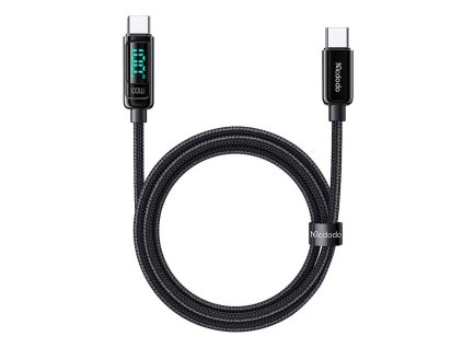 Mcdodo CA-8820 100 W USB-C-USB-C kábel, 1,2 m (fekete)