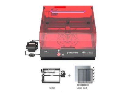Mecpow X4 Pro 22W FDA Class 1 Laser + Rotary Roller + Laser Bed