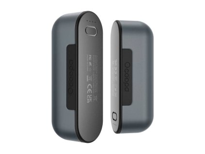Ocoopa UT2s 2x5000 mAh kézmelegítő power bank funkcióval, USB-C, szürke