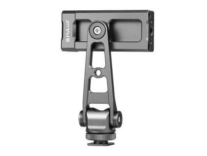 101346 puluz rotacny drziak telefonu so studenou obuvou cierny