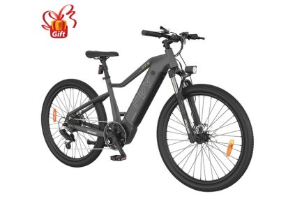 PVY Power Electric Bike 1000W Motor 48V 16.5Ah Battery 100km Range 27.5*2.1-inch Tire Hydraulic Disc Brake Shock Absorbing Fork SHIMANO 7-speed IP66 Waterproof - Grey