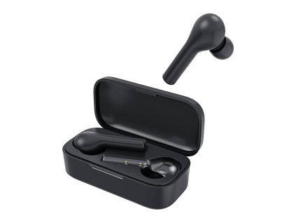 QCY T5 TWS vezeték nélküli Bluetooth V5.0 fülhallgató (fekete)