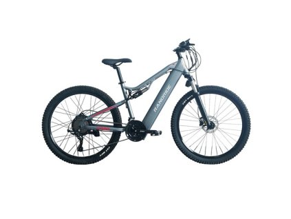 RANDRIDE YG90A Electric Bike 1000W Motor 45km/h Max Speed 48V 17Ah Battery 70-90KM Max Range 27.5*2.4'' CST Tires 120kg Load MicroNew 27 Gears