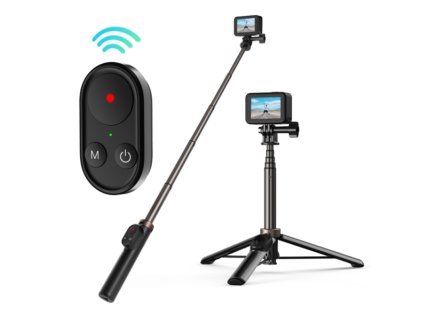Telesin Selfie Stick sportkamerákhoz BT távirányítóval (TE-RCSS-001)