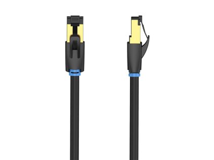 124519 3 sietovy kabel cat8 sftp vention ikabk rj45 ethernet 40gbps 8m black