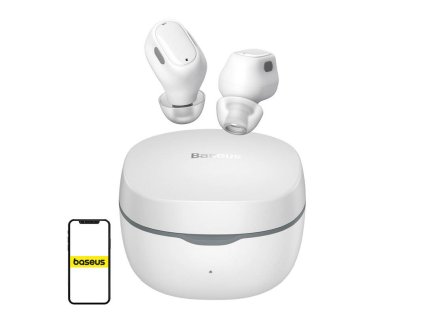 93297 6 sluchadla do usi tws baseus bowie wm01 biele