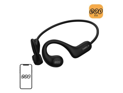 TWS QCY T22 Crossky Link fejhallgató (fekete)